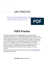 TOEIC Practice