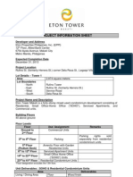 Etm Project Information Sheet