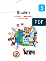 English: Quarter 1 - Module 3