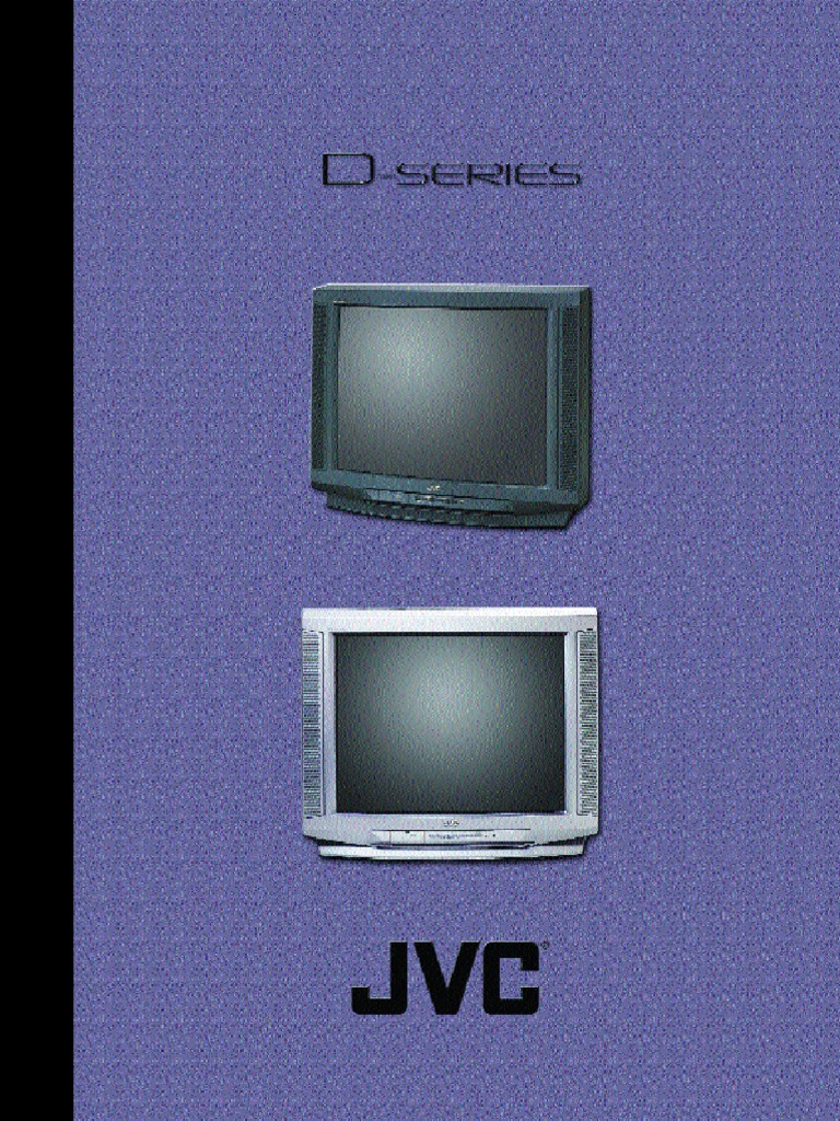 JVC D-Series CRT TV Features 2002 | PDF | Videocassette Recorder | Menu ...