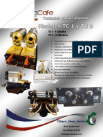 Modelos TC 1 y TC 2: Tostador para Catación