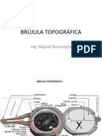 Brujula Brunton TOPOGRAFIA