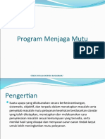 pROGRAM mENJAGA MUTU