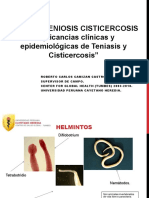 1. Implicancias de la Teniasis y Cisticercosis- Roberto Camizan