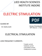 Electric Stimulation: Guided by Submitted by