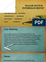 Dasar Sistem Informasi Bisnis