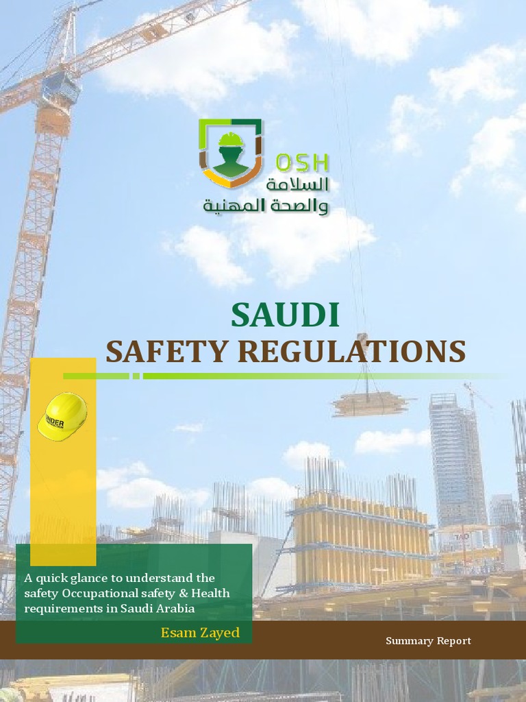 Saudi Arabia Occupational Safety Regulations | PDF | Occupational ...
