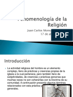 Fenomenología de La Religion