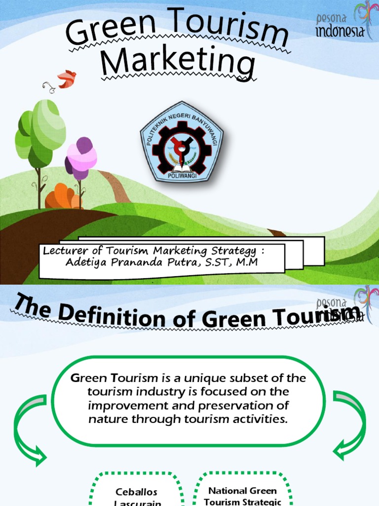 Green Tourism Marketing | PDF | Sustainability | Tourism