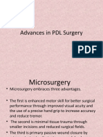 Adv. in PDL Surgery