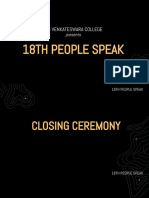 Closing Ceremony-People Speak21