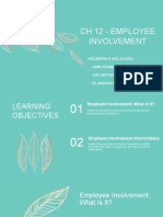 CH 12 Employee Involvement - Kelompok 6 - Manajemen Perubahan - Kelas E2A