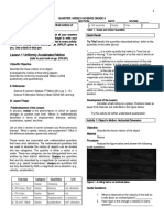 MELC 34: Describe horizontal and vertical motions of projectiles