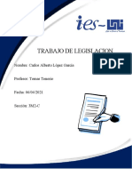 Trabajo de Legislación