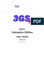 3GS+ Enterprise Edition: User Guide