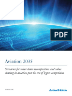 Aviation 2035: Scenarios For Value Chain Recomposition and Value Sharing in Aviation Post The Era of Hyper-Competition