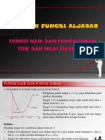 Fungsi Naik Turun Stasioner