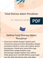 Ppt Fetal Distress Radhiyatan Mardhiyah