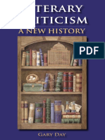 Literary Criticsm A New History by Gary Day (353pages)
