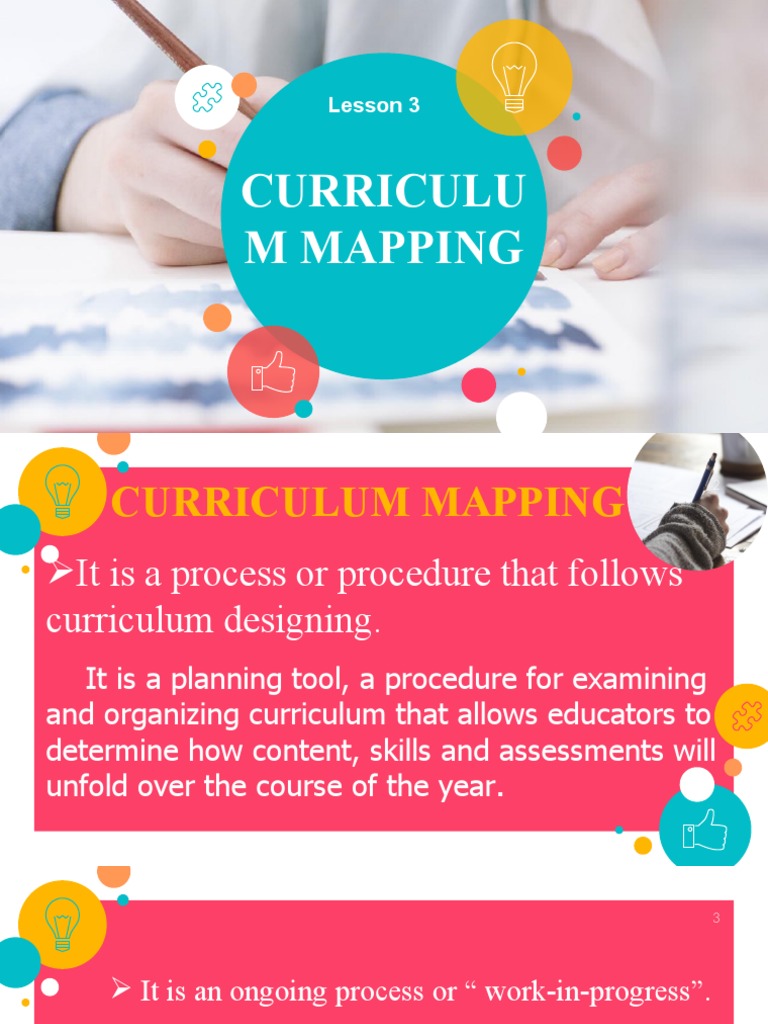 Curriculum Mapping Process Overview | PDF | Curriculum | Teachers