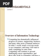 Download IT FUNDAMENTALS Lecture 1 by X-ZHire Zaen SN50642808 doc pdf