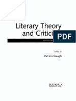 Literary Theory and Criticsm by Patricia Waugh (11pages)