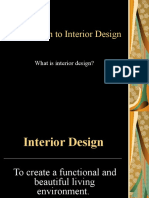 Introduction To Interior Design