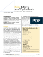 Dyslipidemia Risk Factor