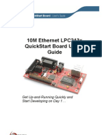 10M ETH LPC213x QuickStart Board Users Guide-Version 1.0 Rev F