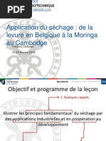 Application du séchage  ULB