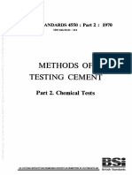 BS 4550-2 1970 - Chemical Tests