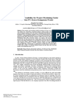 Financial Feasibility For Project Machining Under Bracket PT. Karya Komponen Presisi