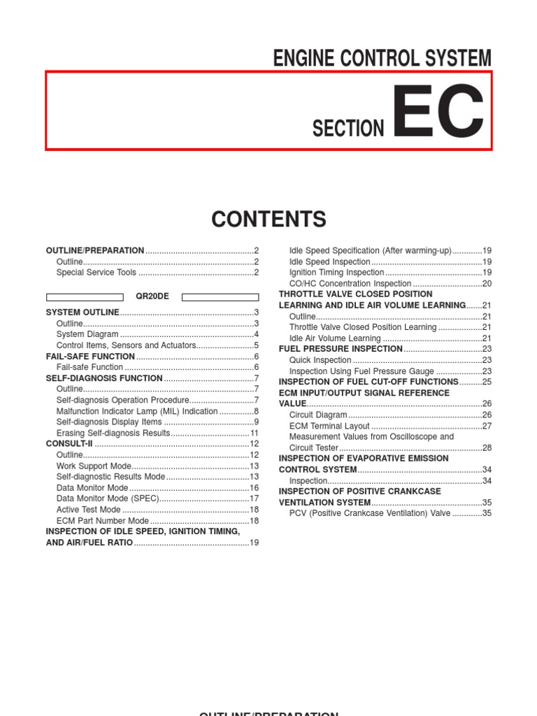 Ec | PDF | Throttle | Ignition System