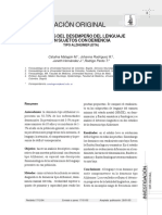 Investigación Original: Análisis Del Desempeño Del Lenguaje en Sujetos Con Demencia