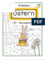 Osterwerkstatt Klasse 1 (20 Arbeitsblätter)