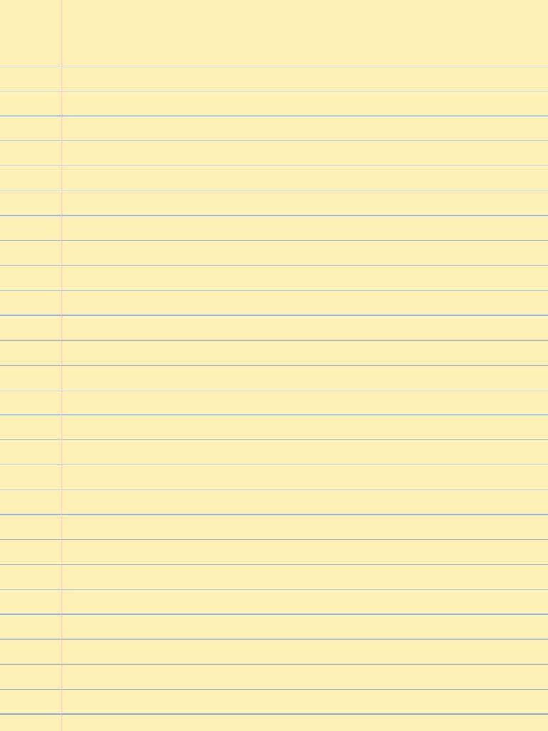 Free Printable Notebook Paper PDF