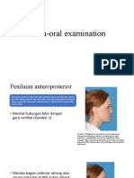 Extra-Oral Examination