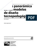 Vision Panoramica de Los Modelos de Diseño Tecnopedagogicos