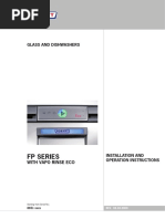 FP VAPO RINSE OPERATION MANUAL From 8651xxxx 0903