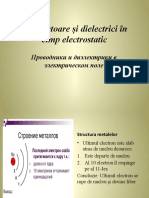 Conductoare Și Dielectrici În Cîmp Electrostatic