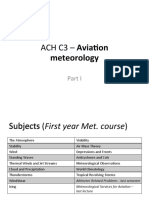 ACH C3 - Aviation: Meteorology