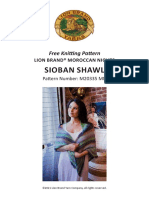 Sioban Shawl: Free Knitting Pattern