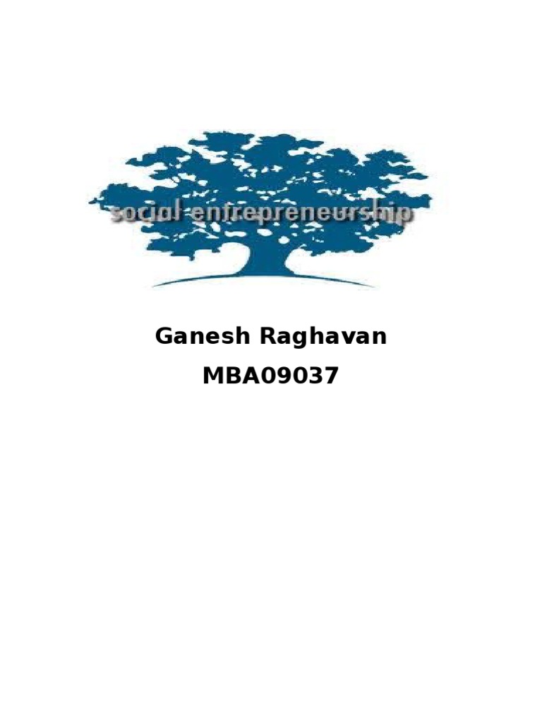 Ganesh Raghavan MBA09037 | PDF | Market (Economics) | Sustainability