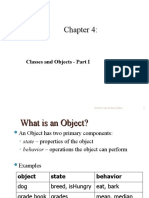 Chapter 4 Classes & Objects