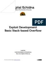 Exploit Development: Basic Stack-Based Overflow