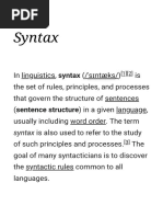 Syntax - Wikipedia