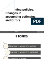IAS 8  Accounting policies, changes in accounting estimates and errors