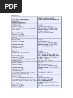 Sebi Address: Addresses of Offices of SEBI | PDF | Economy Of India ...