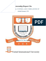 The Internal Control and Complainces of Abdul Monem LTD