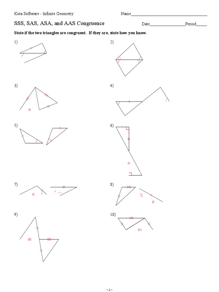Sss Sas Asa Aas Worksheet - Onlineworksheet.my.id